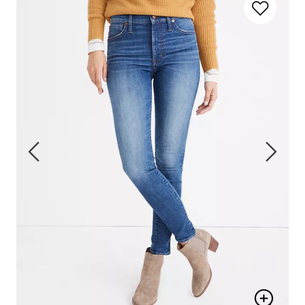 Madewell 9” Mid-Rise Skinny Jeans, Pendale Wash